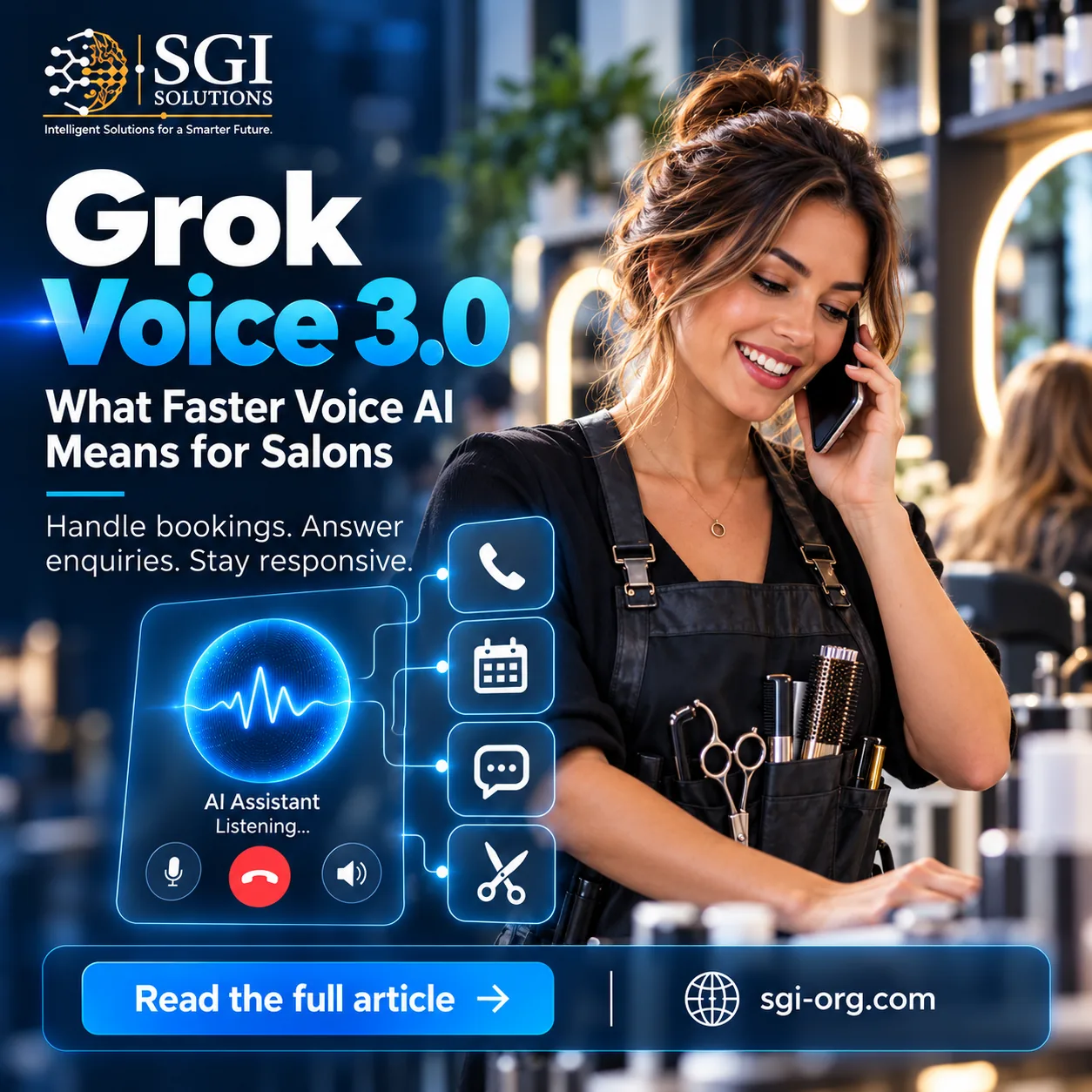 Grok Voice 3.0: what faster voice AI means for salons
